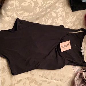 Black onesie form missguided